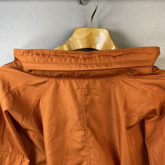Vantage Nylon Anorak‎ Jacket Mens XL 1/2 Zip Hoodie Windbreaker Vintage Hilton - Picture 14 of 15